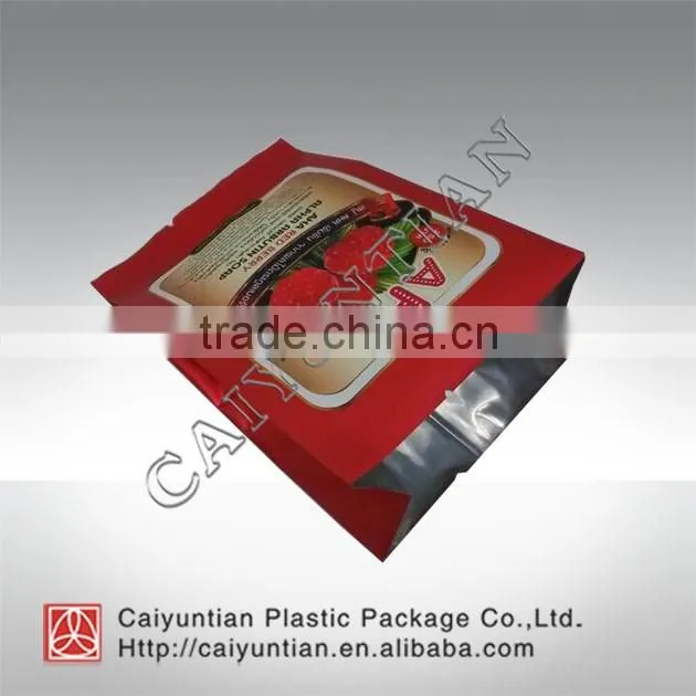 Aluminum foil bags/Stand up plastic packaging bags