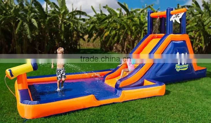 New Point Inflatable manufacturer design, inflatable pool with slide