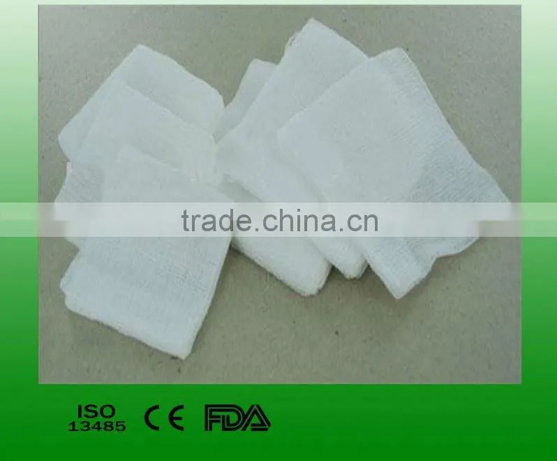 Sterile Surgical cotton gauze Pads gauze sponges medical dressing
