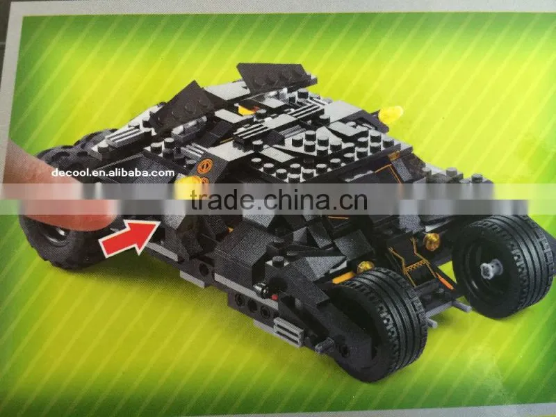 Decool Super Hero Series 7105 Batman Tumbler Batmobile With Joker Bricks Toys