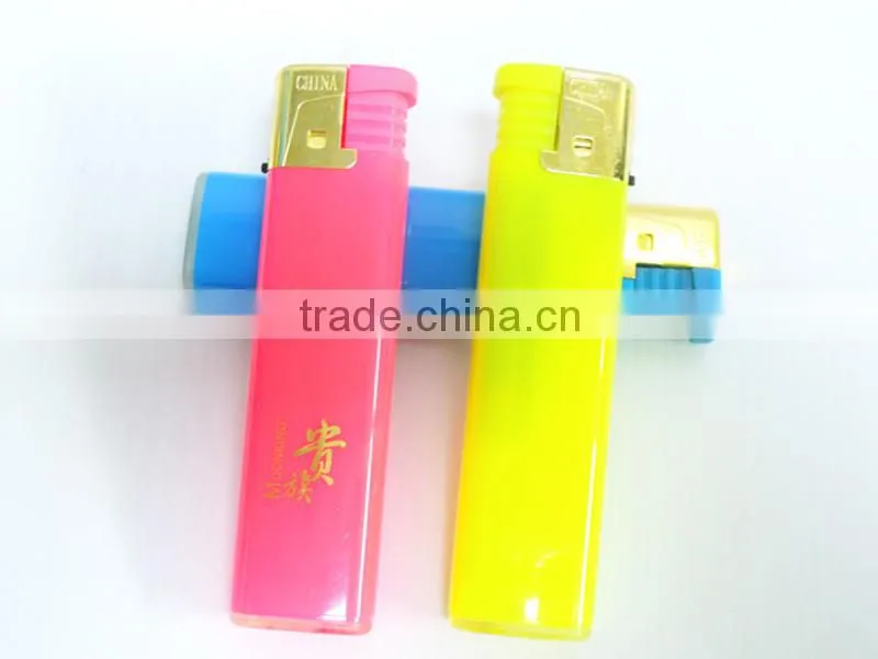 Wholesale cheap price custom logo printed electric gas refill valve windproof cigar lighter
