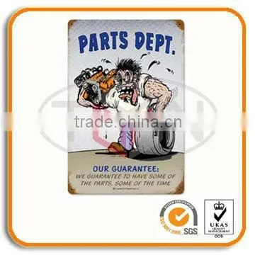 custom metal tin signs