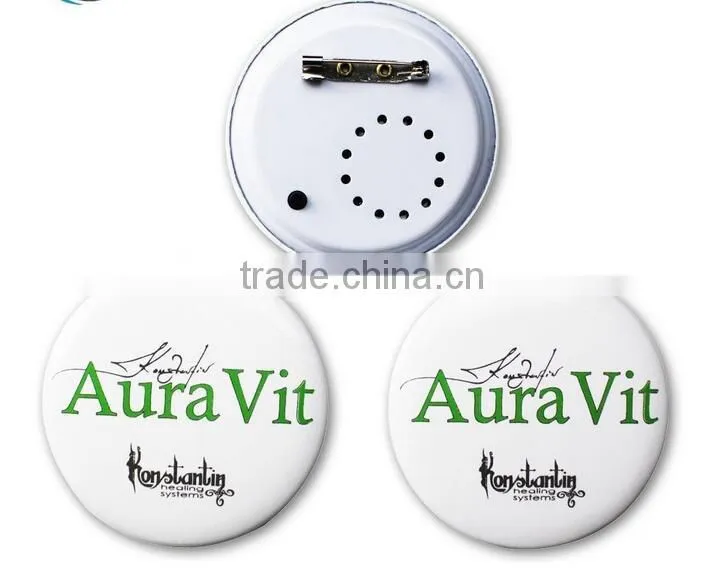 Personalized Music Sound Metal/Plastic Badge Voice Badge