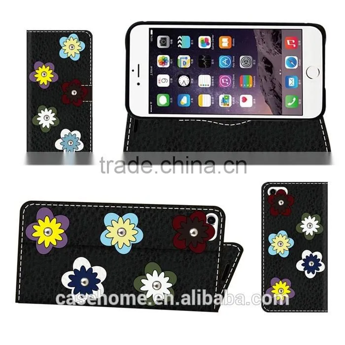 5.7" Phone Case for ViVo X6Plus Flip Leather Printing Case with Card Holder