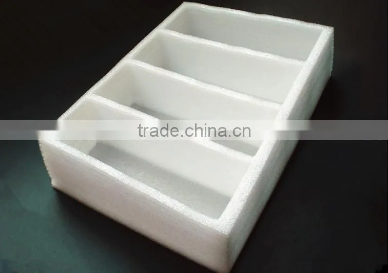 Protective foam tray, display white EPE foam tray
