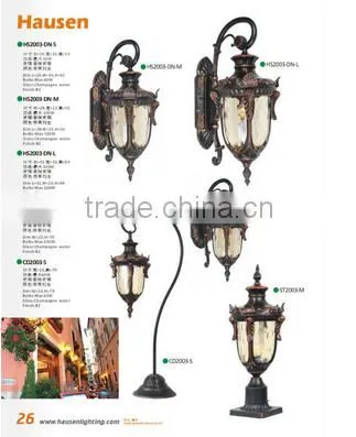 Villa garden outdoor pathway landscape wall light