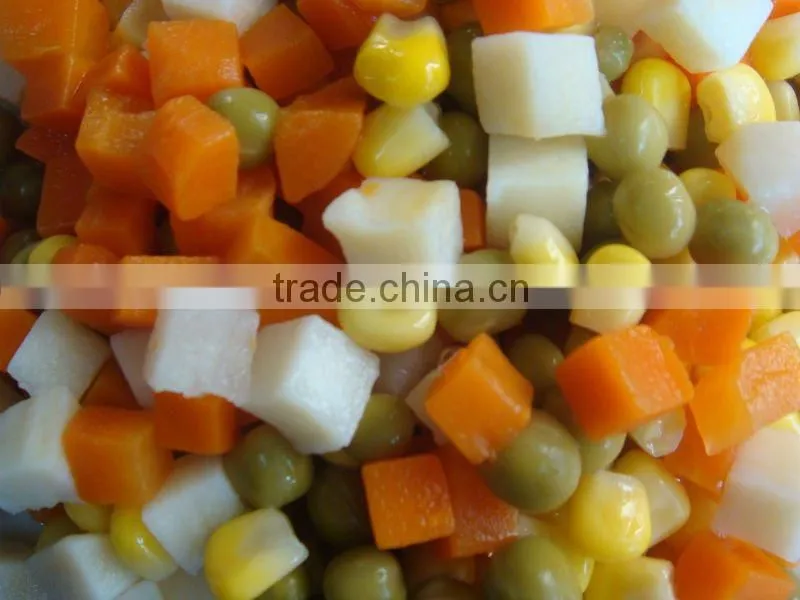 canned mixed vegetables