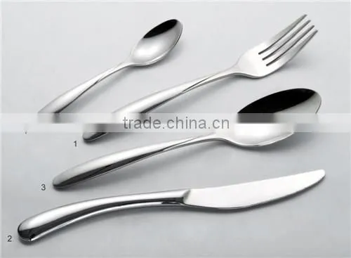 SA-C001 18/8 Stainless Steel Flatware Cutlery set for wholesale