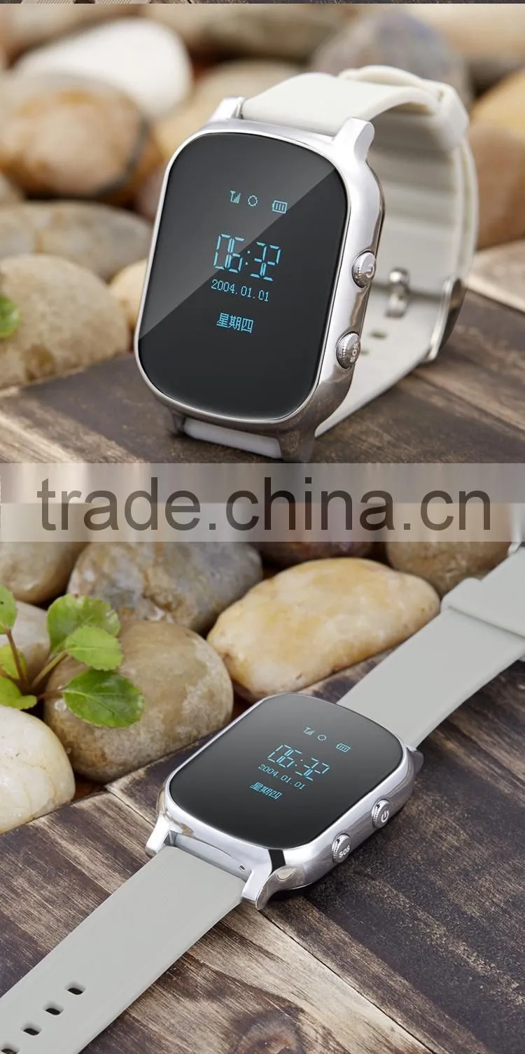 GPS WIFI LSB multimode positioning OLED screen Bluetooth 3.0 positioning watch