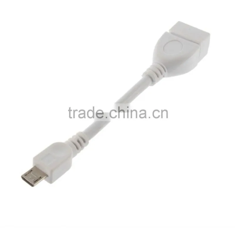 Multi-function Micro Usb Male 5Pin to USB 2.0 A Female Converter Adapter Cable