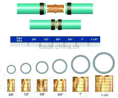 Forging brass pex female fitting for PEX pipe