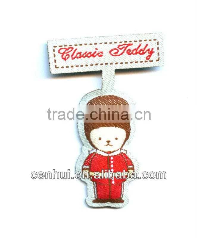high-density woven badge with high quality and competitive price