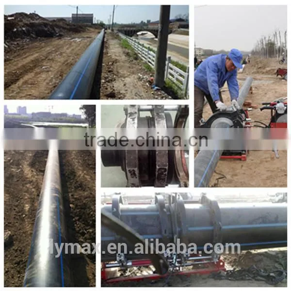 DN500mm pe water supply pipe hdpe pipe fitting for water