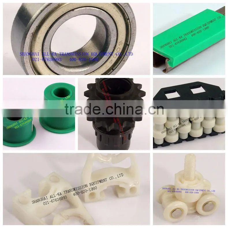 PET bottle conveying neck guides