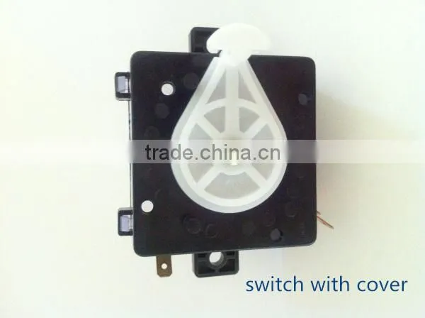 washing machine switch with cover