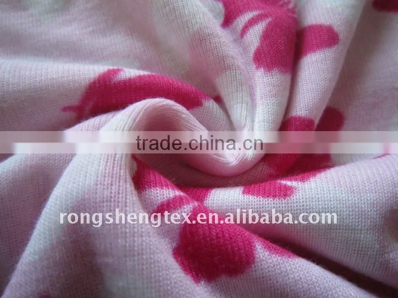 Printed rib comfortable soft
