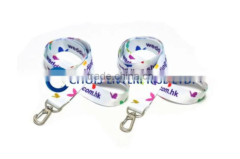Newest Hot Selling Personalized Thermal Lanyard With Printed Emoji As Gift