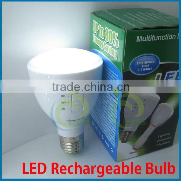 New solar rechargeable led emergency light,85-265V E27 4W Rechargeable LED Emergency Light Bulb,New solar rechargeable led bulb