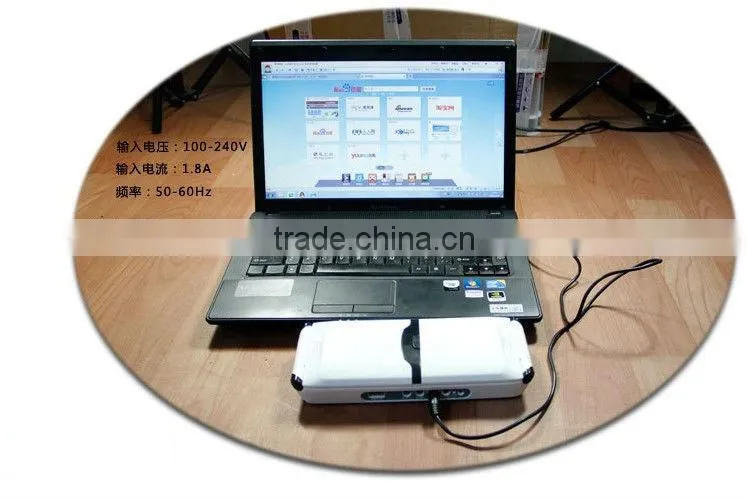 Foldable 12000mah solar power bank charger for Laptop,mobile,camera
