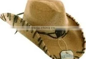 2016 Vietnam Promotional Palm Leaf Hat/ Cowboy Straw Hat for going beach