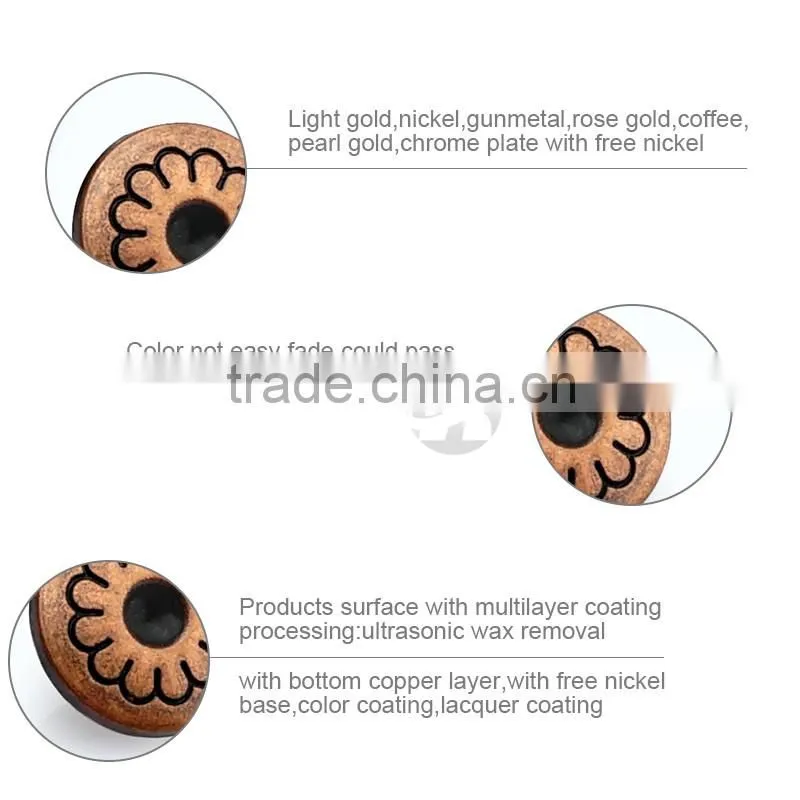 Free Samples Die-Casting Cheaper Metal Sewing Button