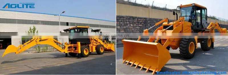 backhoe china loader with ROPS/FOPS certification