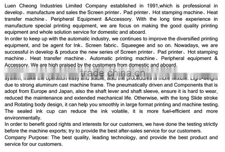 mult-color printing High quality Plane/Cylindrical Heat Transfer Machine TR-350