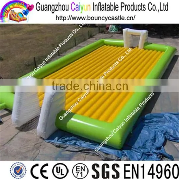 Hot sale portable inflatable soccer field, inflatable football field, inflatable football pitch