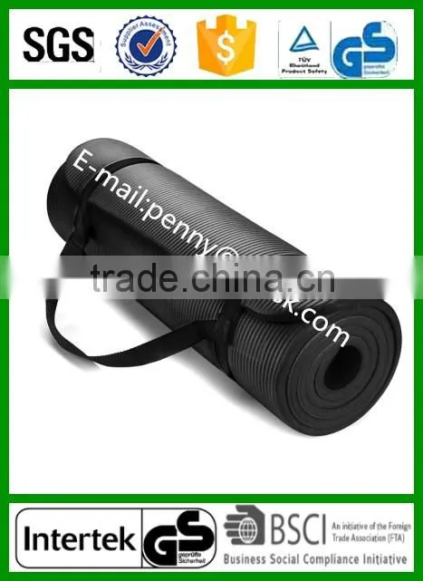 Eco - friendly NBR /PVC yoga mat