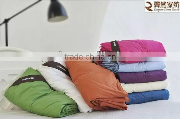Colorful Cotton Shell Cheap Feather & Down Blanket