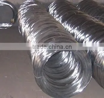 Steel wire with EDG or HDG treatment with ISO9001