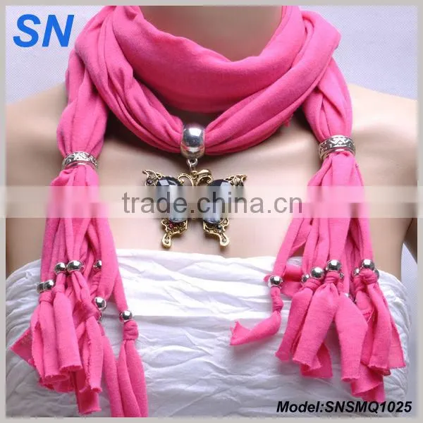 diamond pendant jewelry scarf 2014 spring fashion scarf