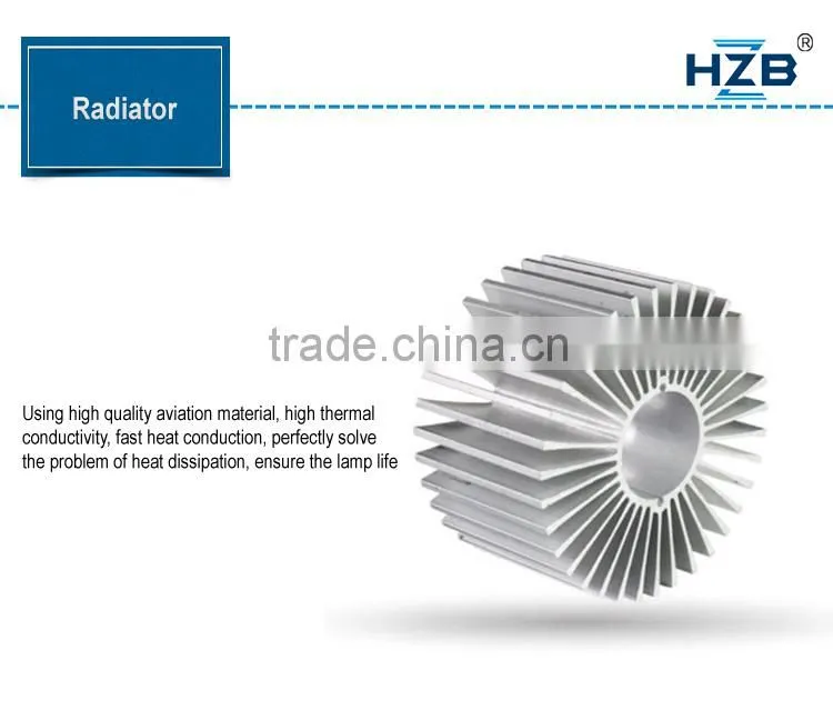 80W Led E40 Aluminum Housing Bulb High Lumen High Bay Light With 2 Years Warranty