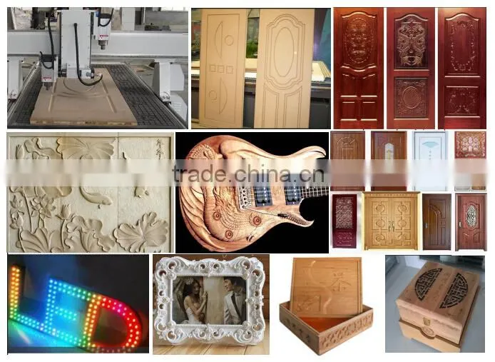 Sales Promotion!!!! QL-1218 High frequency multifunction advertising pcb cnc router