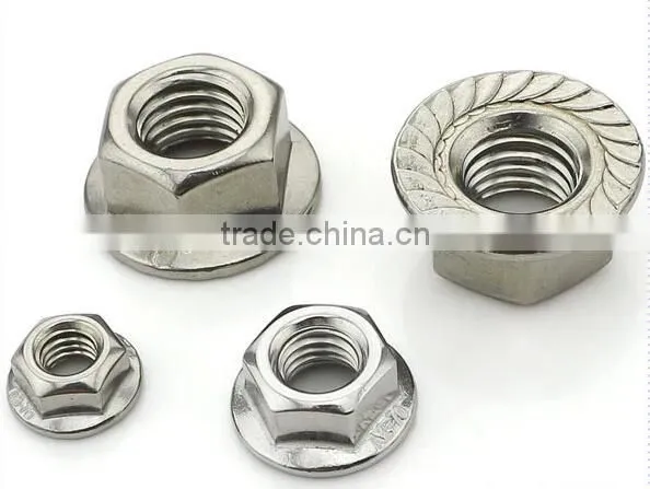 stainless steel flange Nut