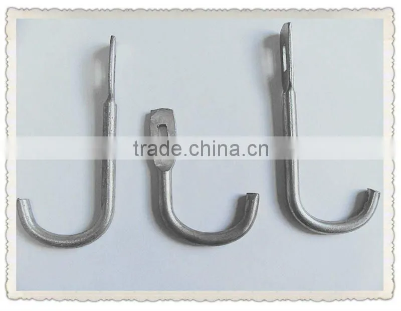 carbon steel Scaffolding Galvanized j large hook