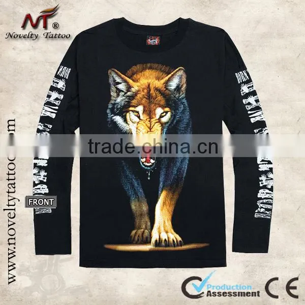 LT100352 black t-shirt long sleeve