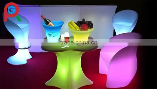 Full Color Changing Bar lighting furniture led lighting table