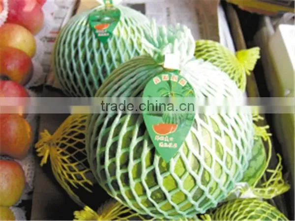 EPE foam sleeve net for fruit packaging