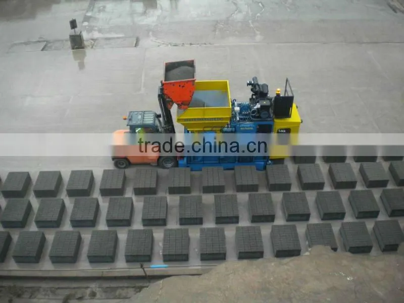 WT6-30 hollow blocks mobile blok machine