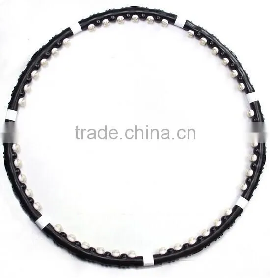 factory cheap eco-friendly adjustable magnetism hula hoop for sale