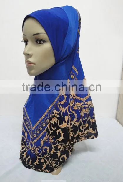 H294 latest muslim hijab with beautiful prints,muslim scarf