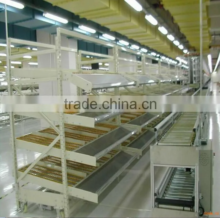Convenient Carton Flow Rolling Racking System