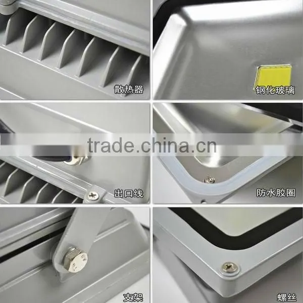 High power CE ROHS outdoor 70w led flood lights series led light manufacturer