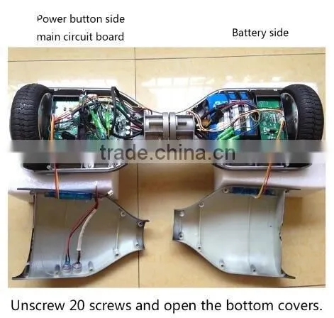 2 wheel hoverboard accessories for self balancing scooter control board