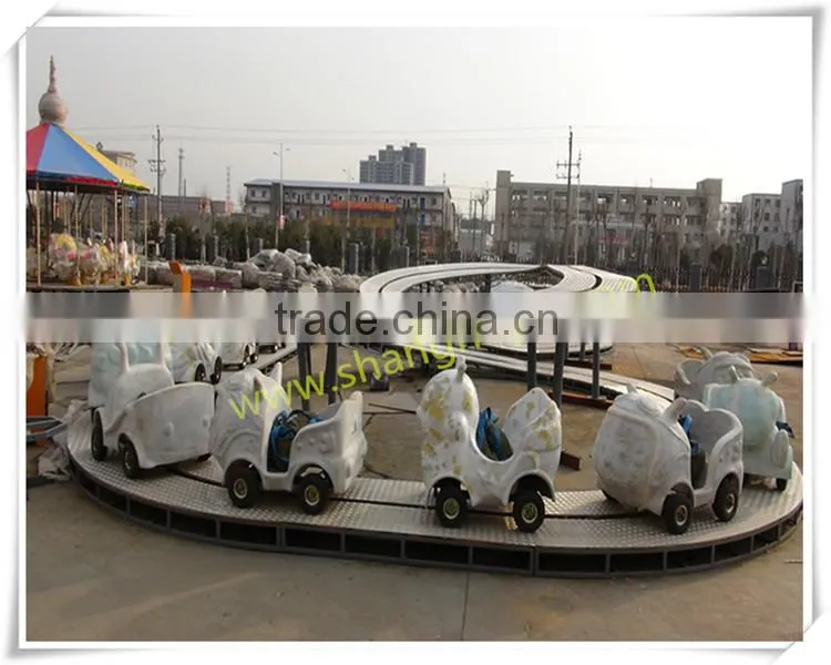 outdoor kids amusement train electric ride on train with tracks kids electric train for sale