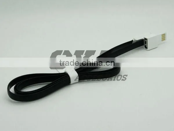 2 in 1 led light micro usb data cable for mobile phone
