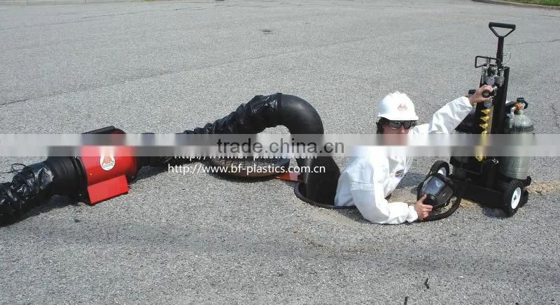 Underground Explosive proof Flexible ventilation fan duct