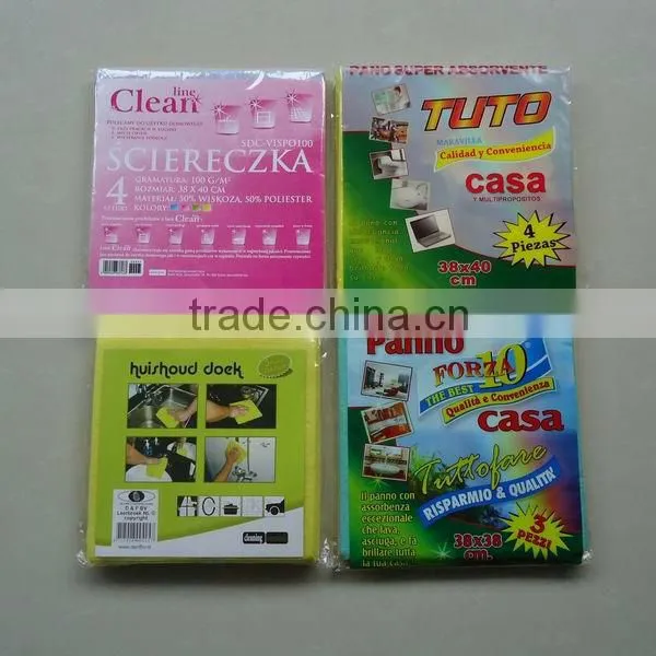 Cleaning wipes nonwoven fabric