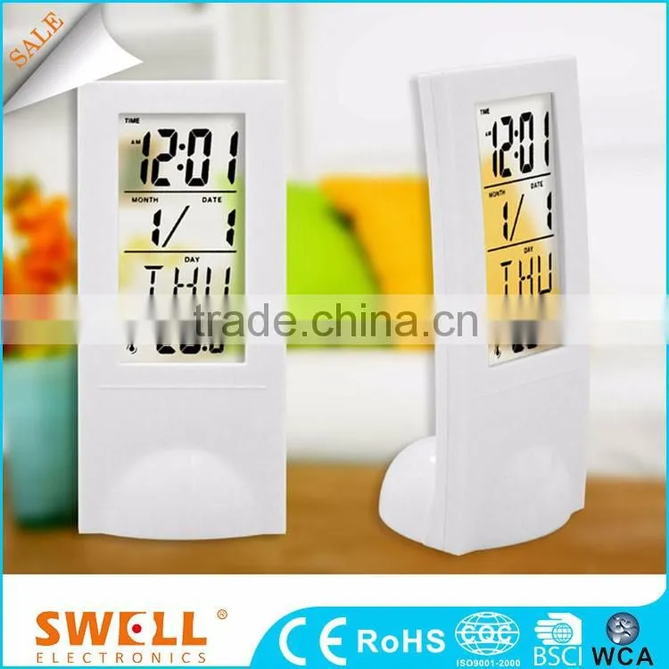 hot sale modern design cool desk clock , cool clock